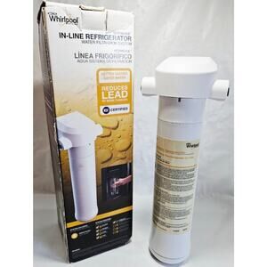 Whirlpool Ultraease In-Line Refrigerator Water Filtration System WHARSS5 NEW